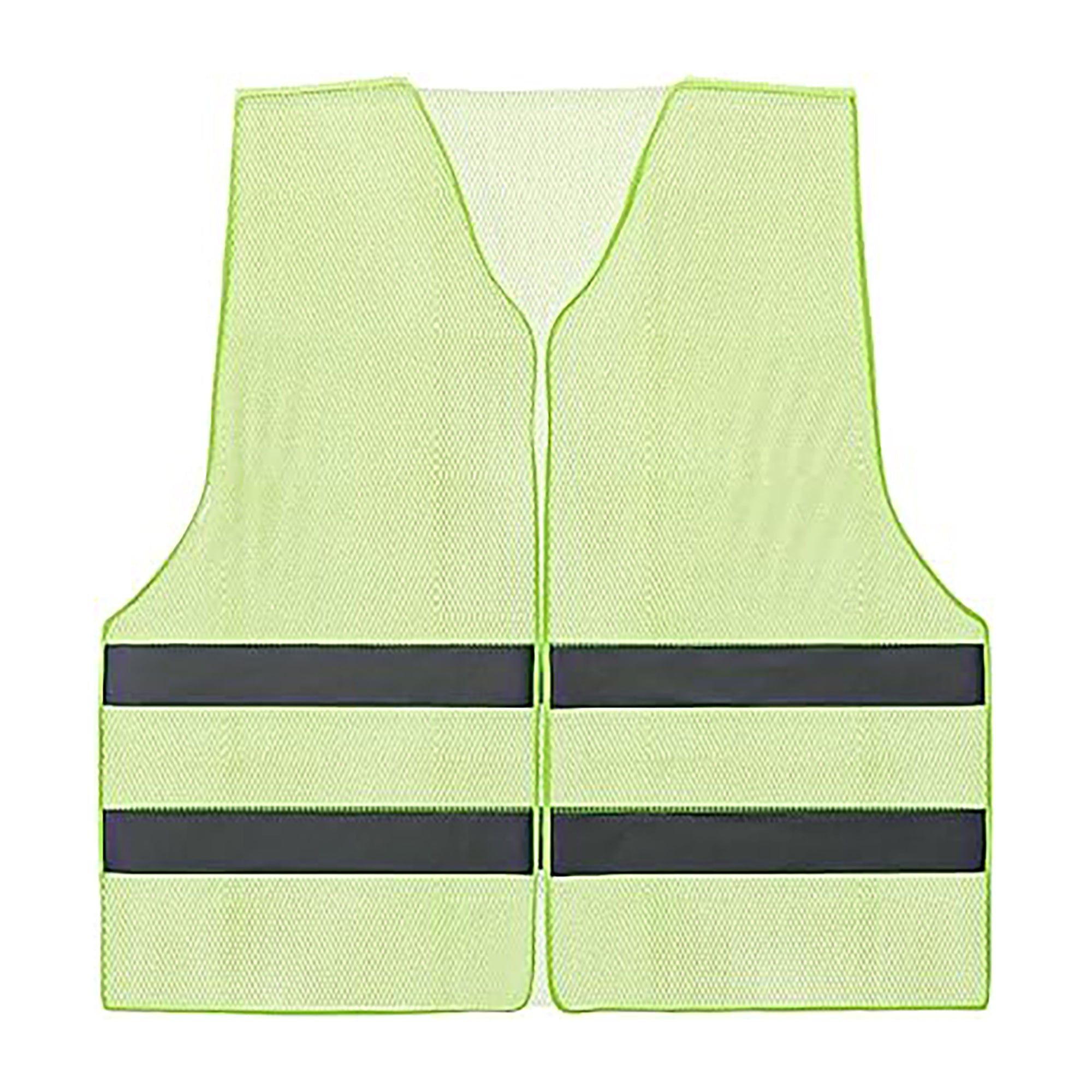 Yellow Safety® Bulk Standard Safety Vests 100 ct., High Visibililty Safety Vest With Reflective Strips, Meets ANSI/ISEA