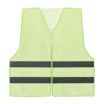 Yellow Safety® Bulk Standard Safety Vests 100 ct., High Visibililty Safety Vest With Reflective Strips, Meets ANSI/ISEA