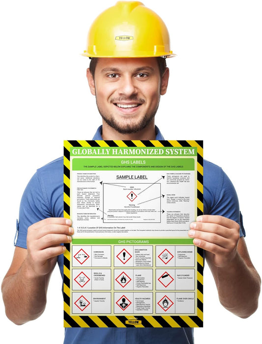 Workplace Safety - Non-Lamintated, 12 x 16" (GHS)