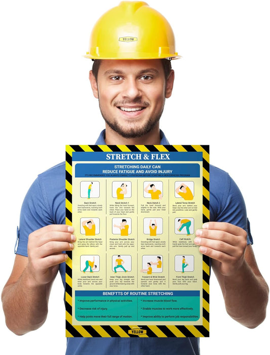 Workplace Safety - Non-Lamintated, 12 x 16" (Stretch)